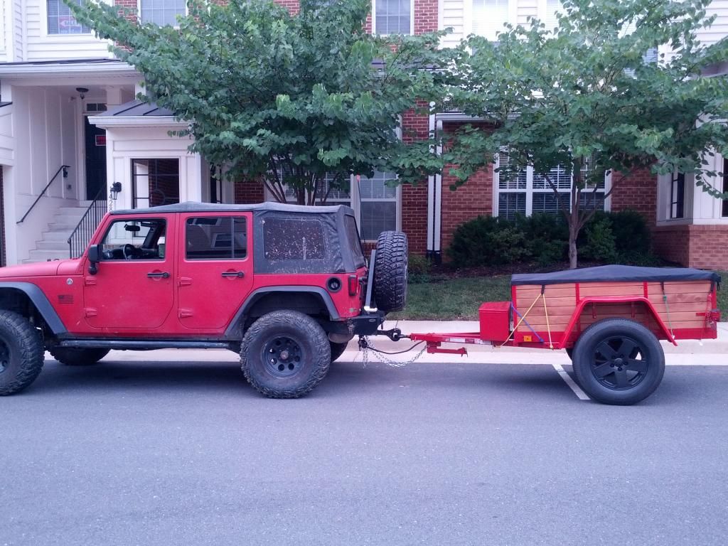 Harbor Freight Trailer Build